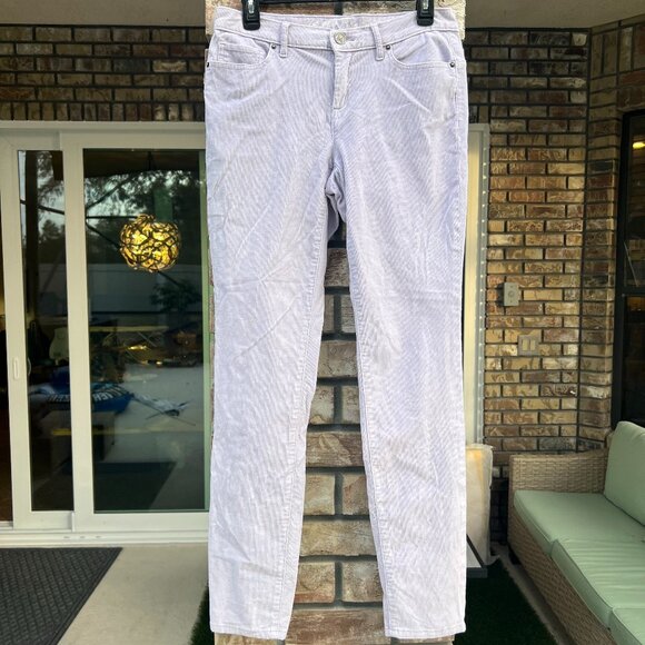 🆕 Victoria's Secret | Mid Rise Siren Corduroy Jeans in Lavender | 6 - Picture 1 of 10